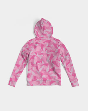 North Carolina pink camo Women's Hoodie