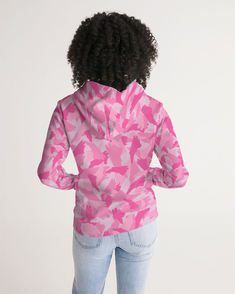 North Carolina pink camo Women's Hoodie