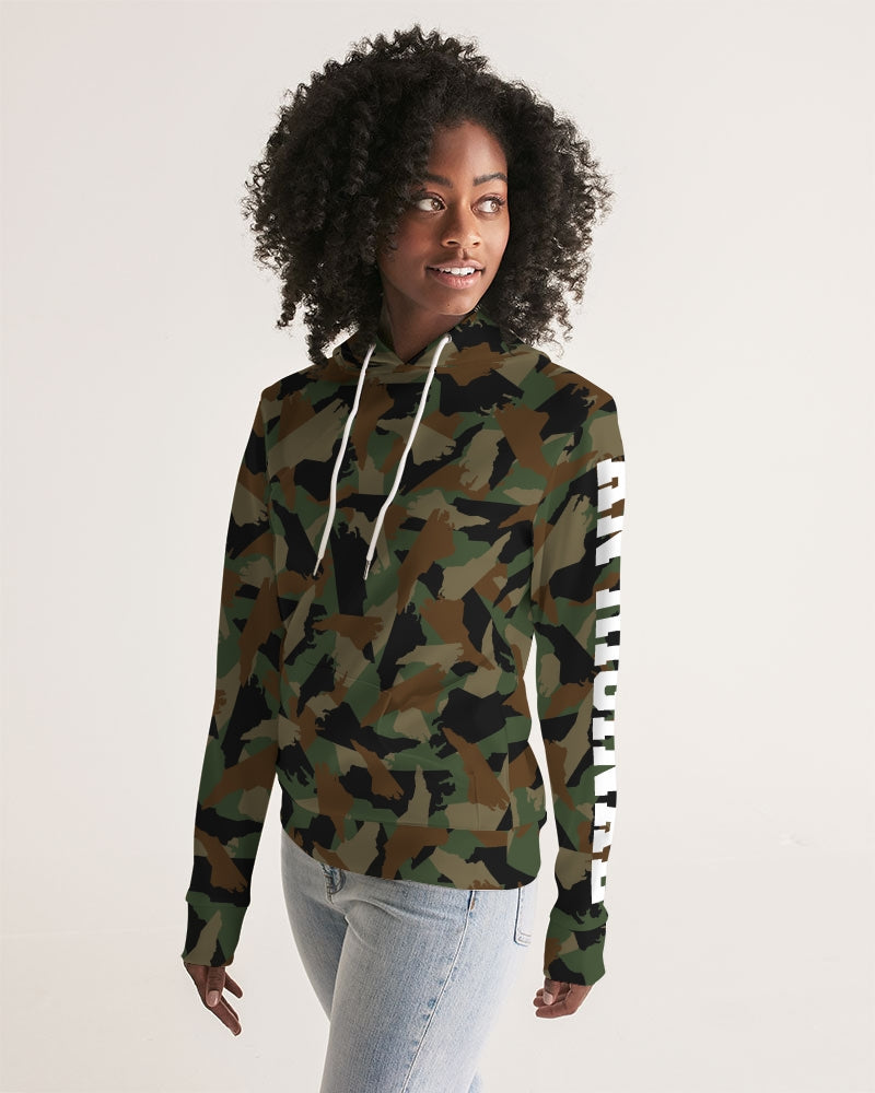 North Carolina An'Riginal Customs camouflage Women's Hoodie sweatshirt