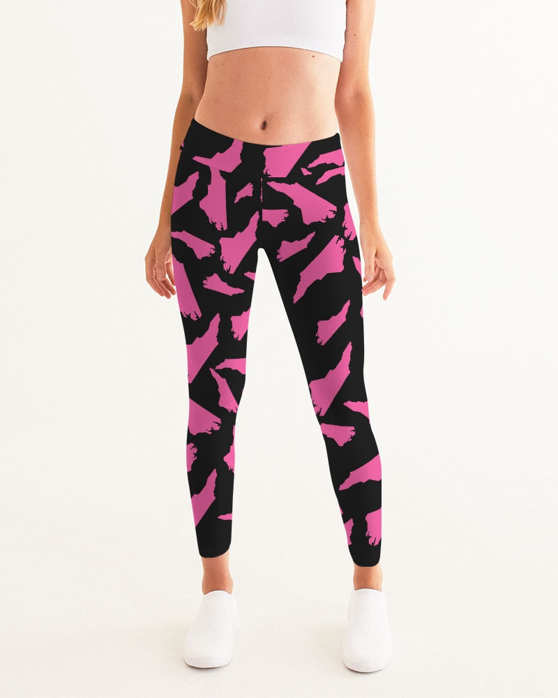 pink camo Women's Yoga Pants