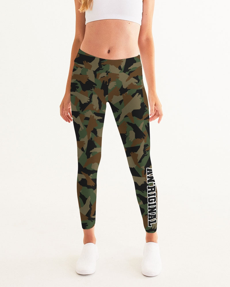 North Carolina camouflage Women's Yoga Pants