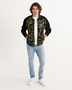 North Carolina camouflage Mens Bomber Jacket