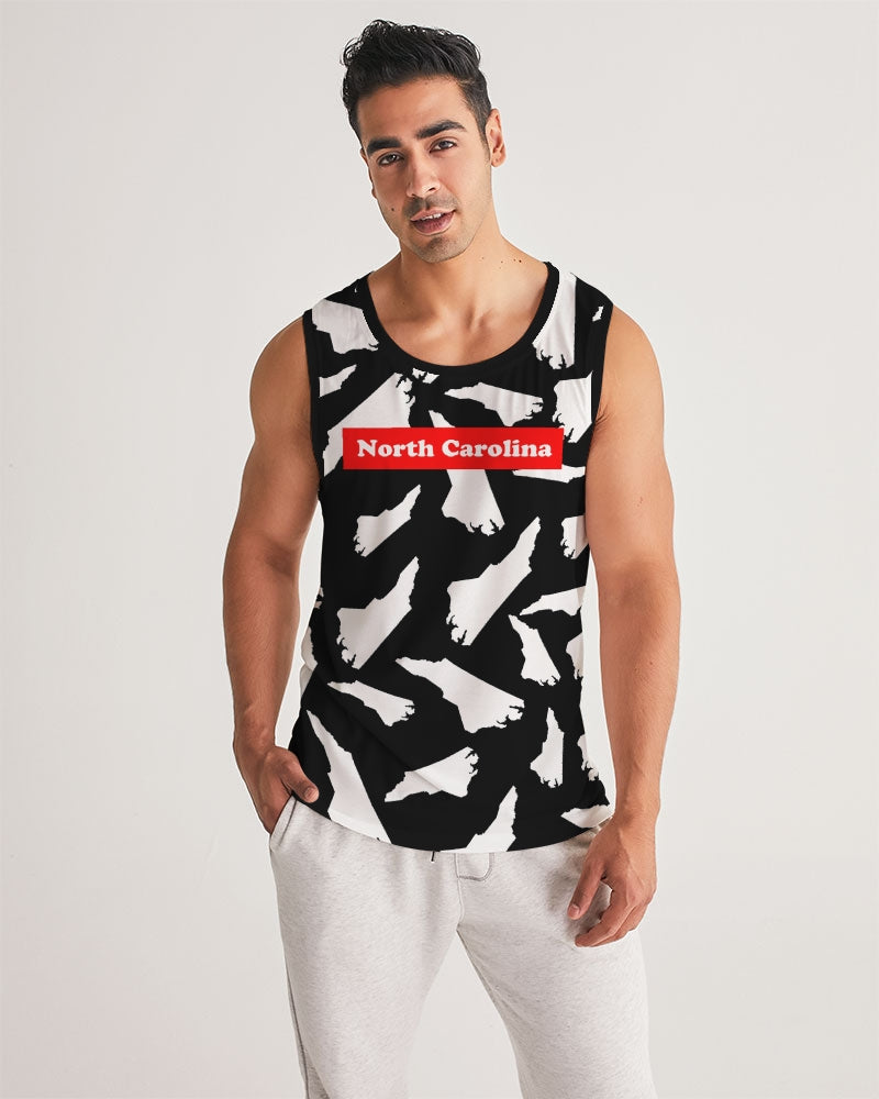 North Carolina camouflage Mens Sports Tank top